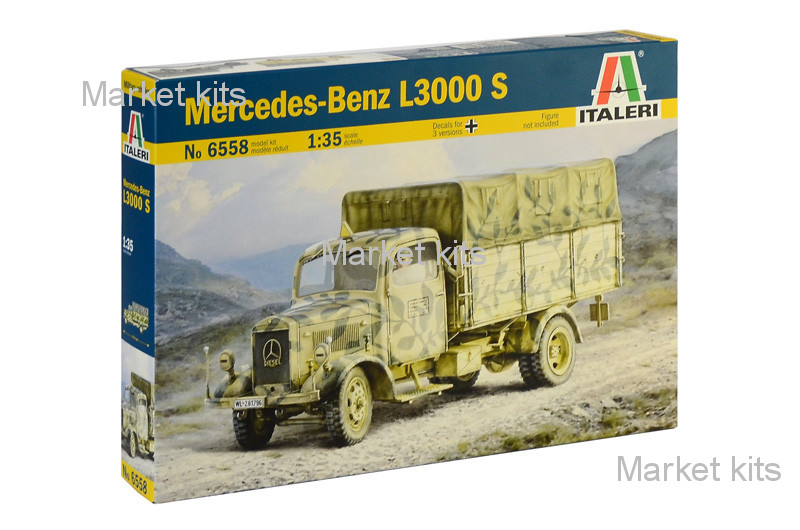 

Грузовой автомобыль Mercedes-Benz L3000 S 1:35 ITALERI (IT6558)