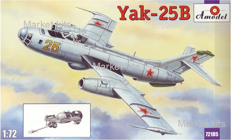 

Модель самолета Яковлев Як-25В 1:72 AMODEL (AMO72185)