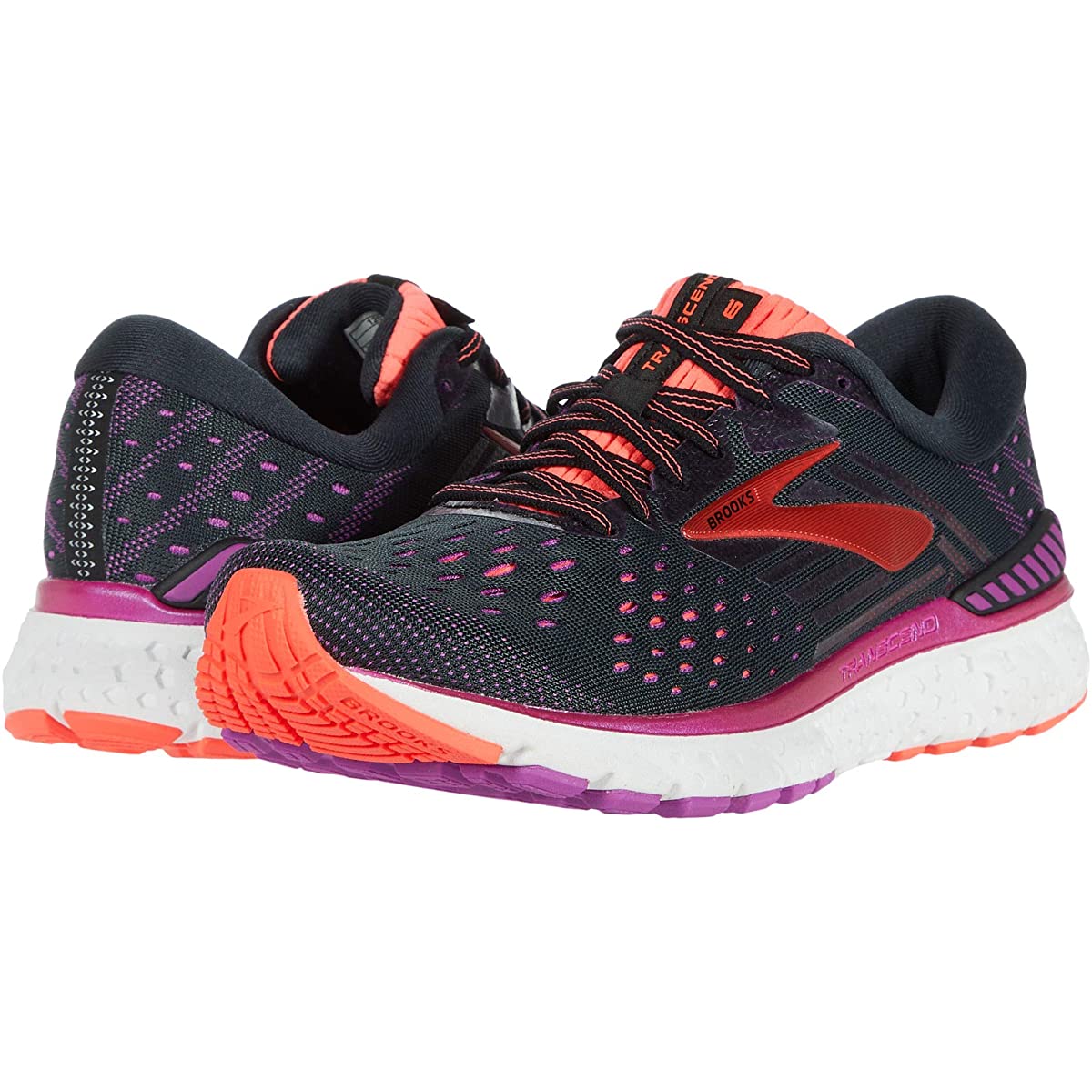 

Кроссовки для бега женские Brooks Transcend 6 Черный размер 36.5