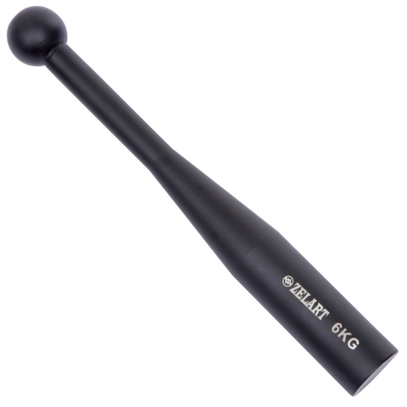 

Бита для функциональных тренировок Zelart Steel Clubbell 6 кг, код: TA-0923-6
