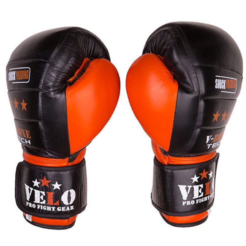 

Боксерские перчатки Velo Shock Padding 10oz, код: VLS3078-10