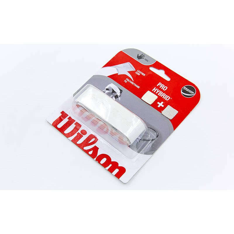 

Обмотка на ручку ракетки теннис, сквош, бадминтон Wilson Grip Pro Hybrid Repl 1 шт, код: WRZ486400