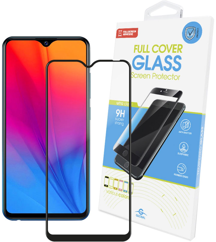

Защитное стекло Global Full Glue для Vivo Y91C Black
