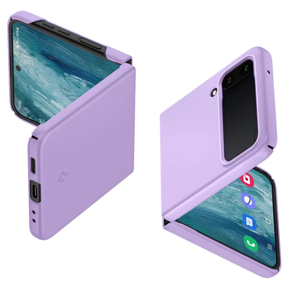 Чехол Spigen Air Skin для Samsung Galaxy Z Flip 4 Rose Purple (ACS05173 ...