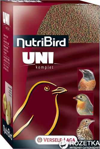 

Корм Versele-Laga NutriBird Uni Komplet для птиц 1 кг (5410340220627) Verslele Laga