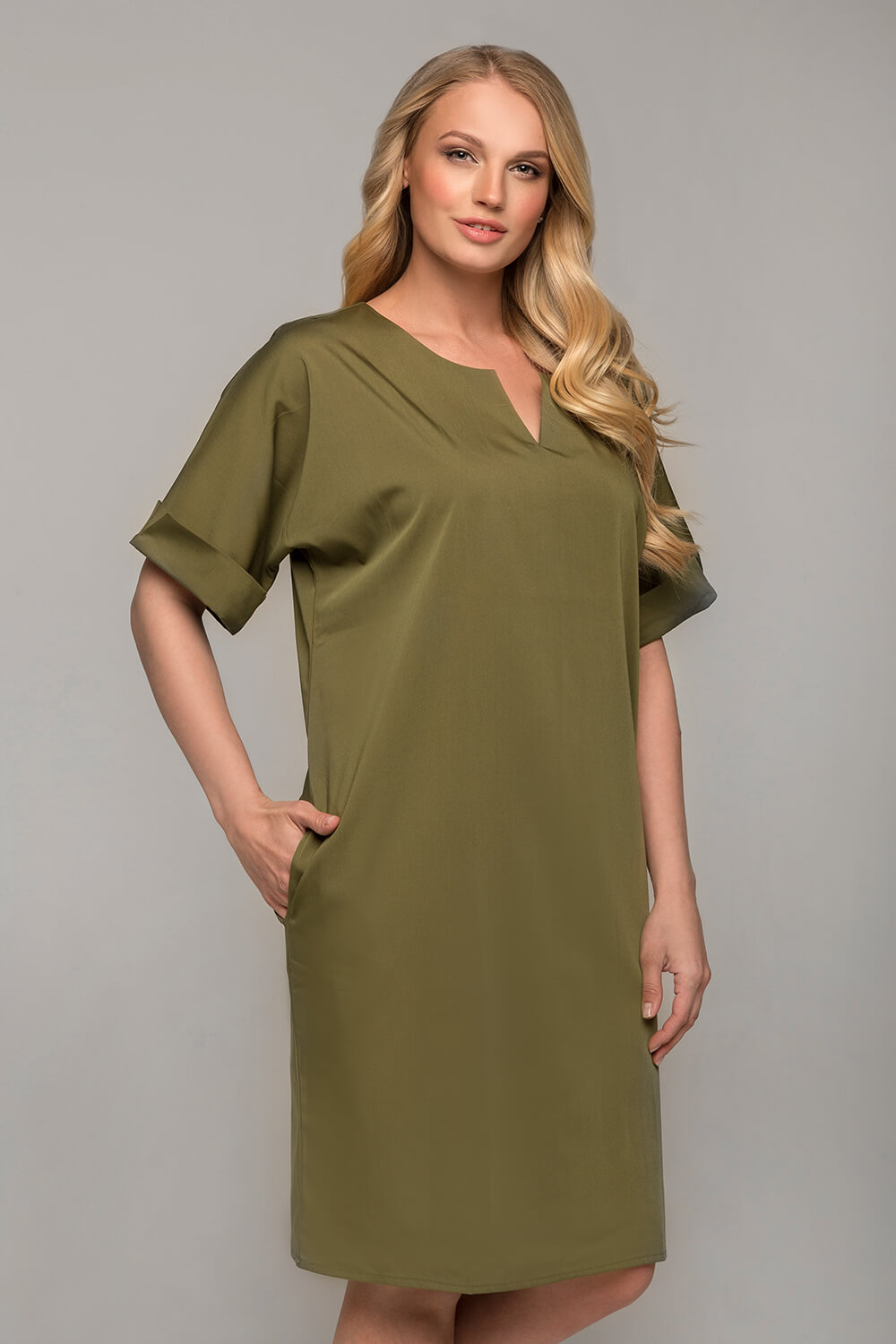 

Платье Miorichi Лора  Хаки (01112g-green52, Платье Miorichi Лора 52 Хаки (01112g-green52)
