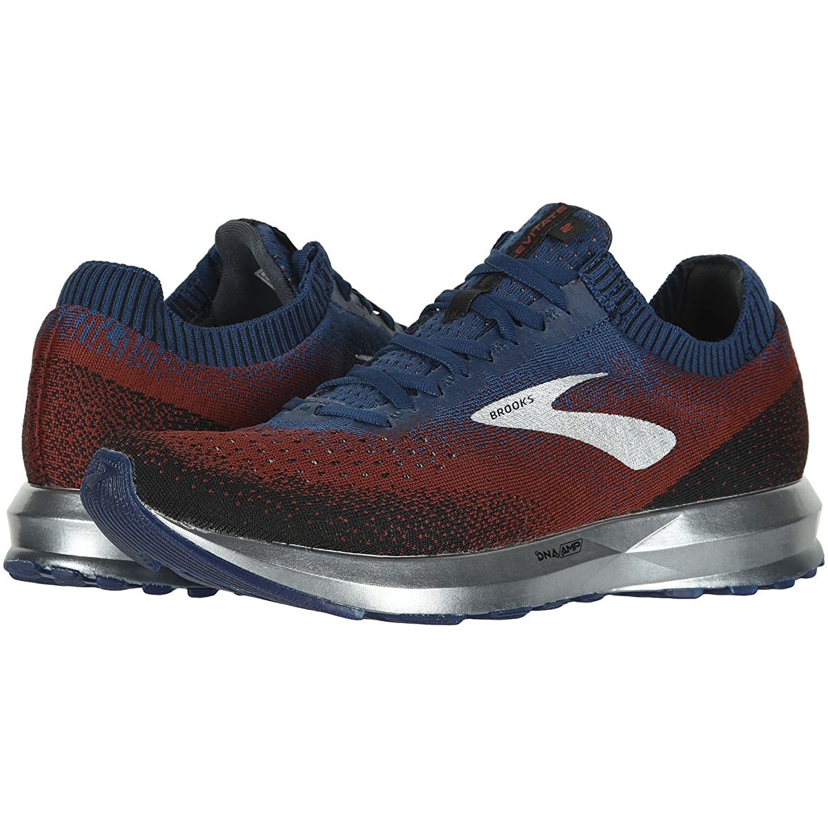 

Кроссовки для бега мужские Brooks Levitate 2 Алый размер 44