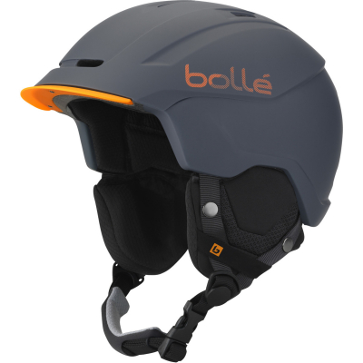 

Горнолыжный шлем Bolle Instinct 54-58 Soft Grey & Orange 54-58 cm (INSTINCT)