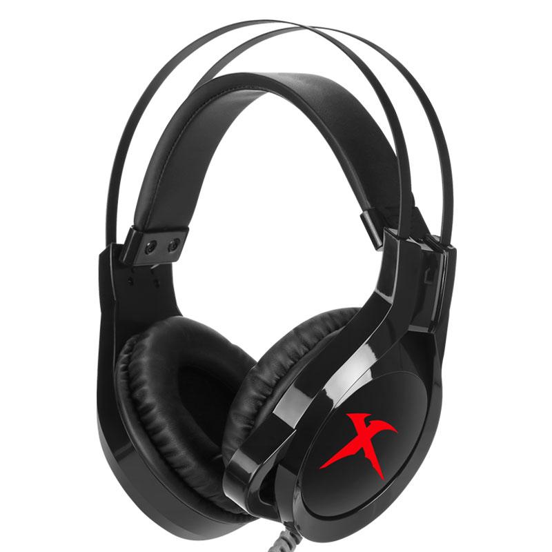 

Игровые наушники XTRIKE ME GH-902 с микрофоном и RGB подсветкой проводные Black (GH-902)