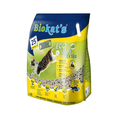 

Комкующийся наполнитель для котов Тофу Biokats ECO LIGHT EXTRA 5 л Biokats BGL-BK-44