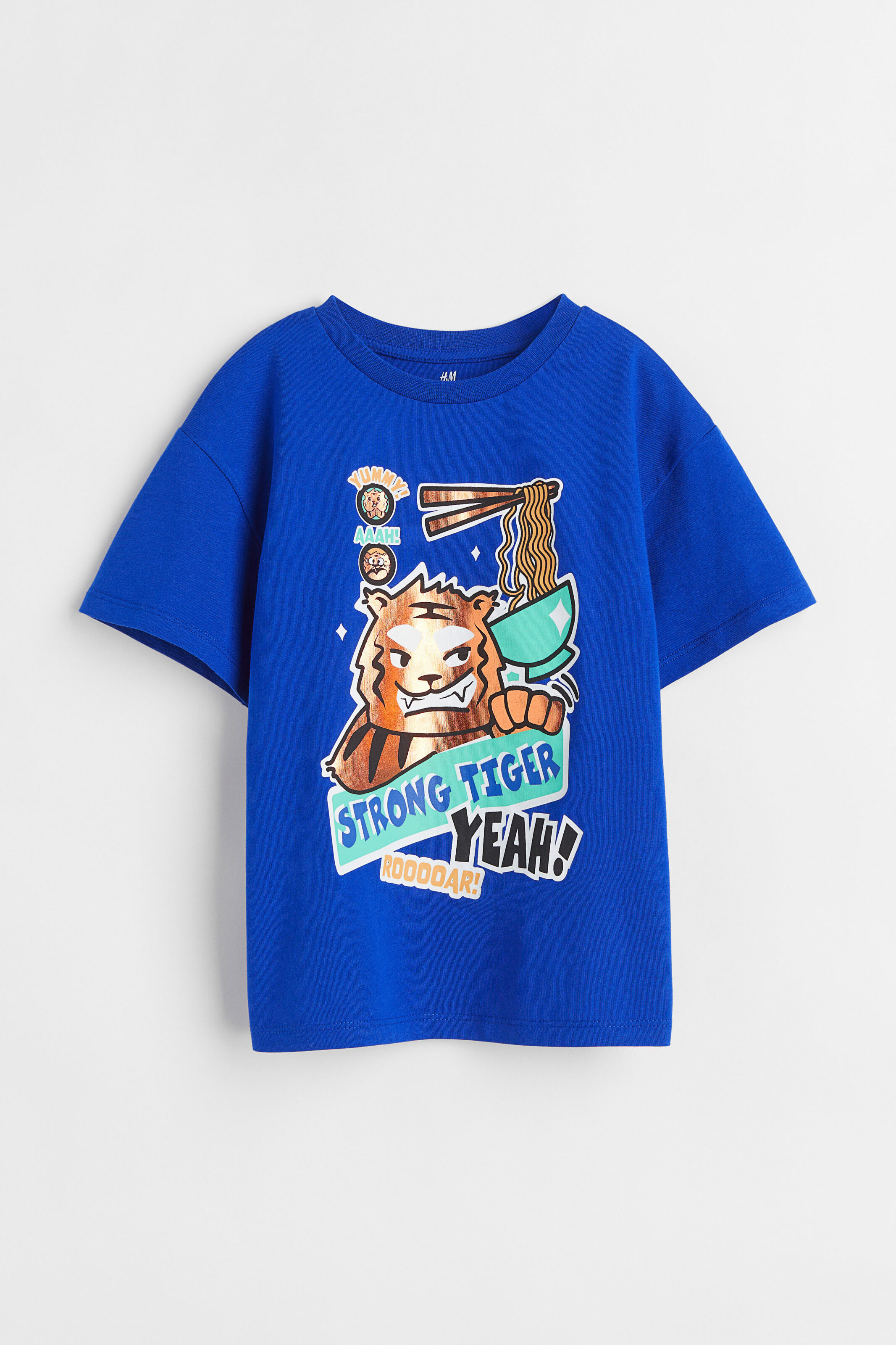 Футболка H&M 061106314 110 Синий/Тигр – в интернет-магазине ROZETKA ...