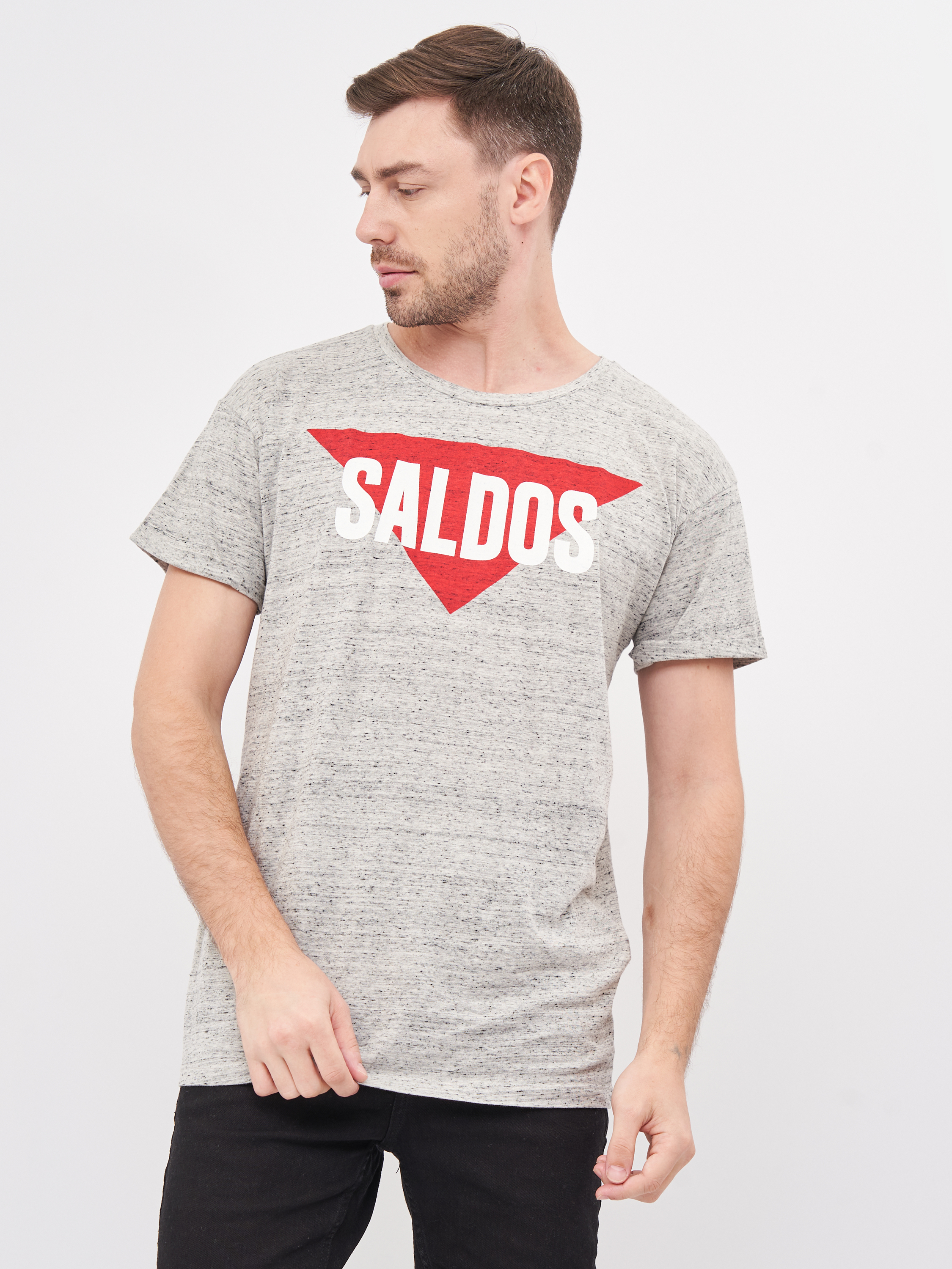 

Футболка Pull & Bear 9240-304-802 S Серая