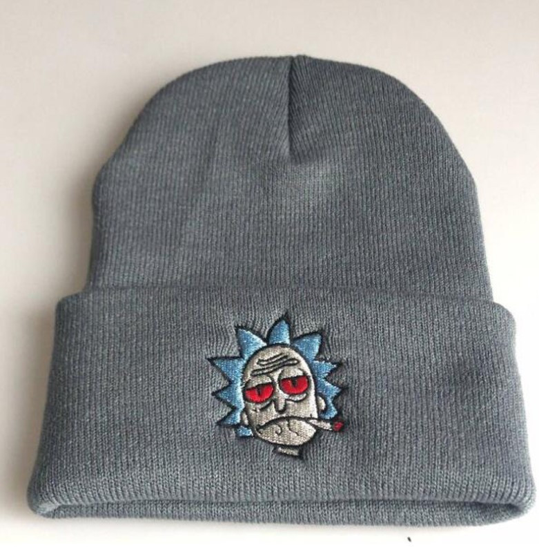 

Шапка Jsstore Рик и Морти Серая