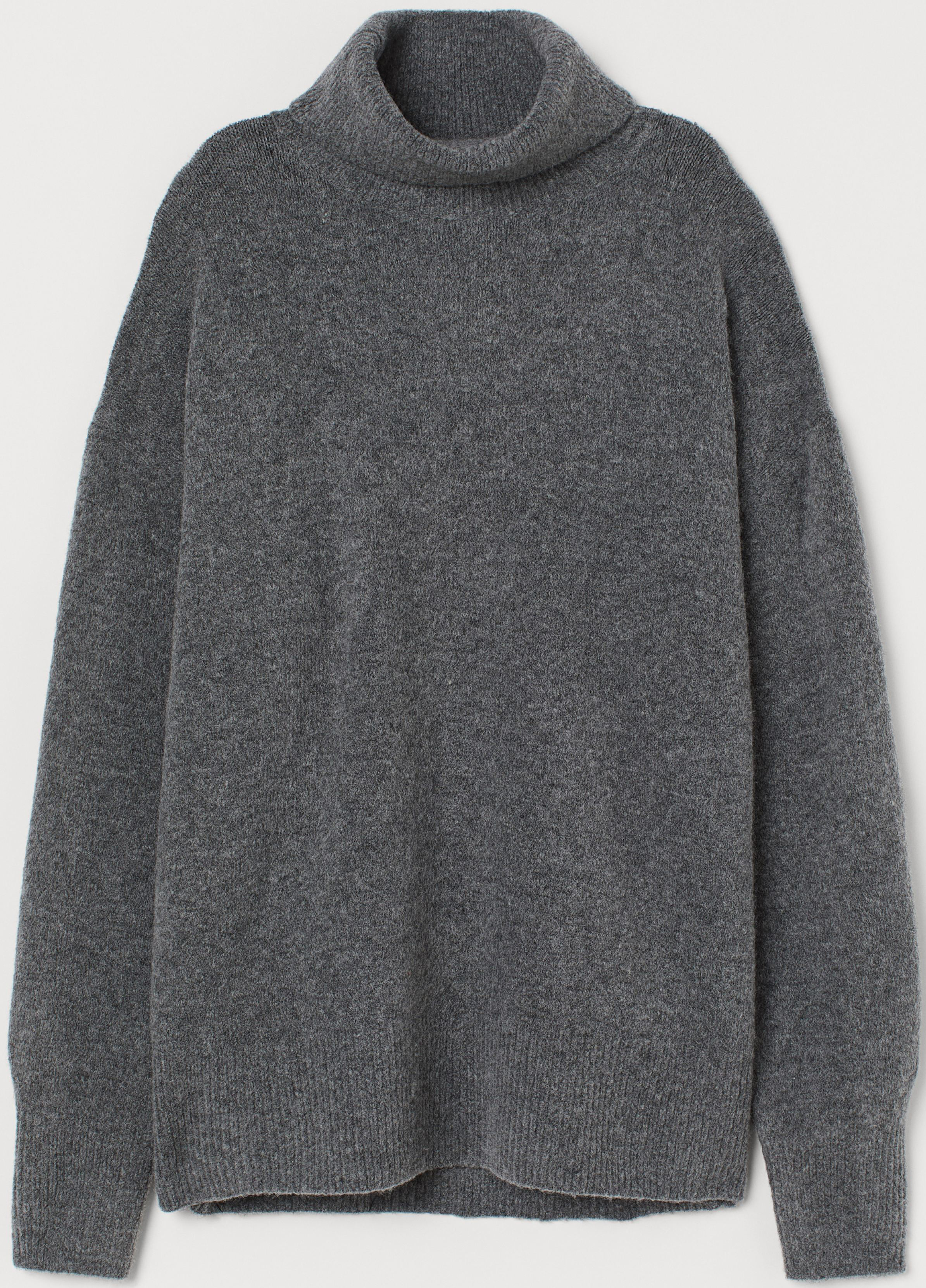 

Свитер H&M 8064120 XS-S Темно-серый