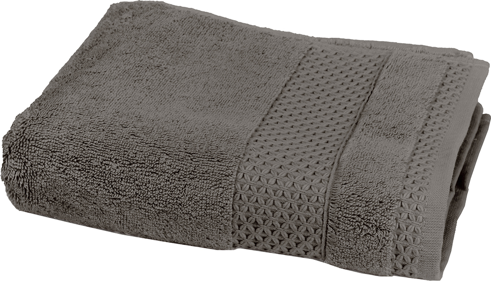 

Полотенце для рук и лица Luxury Linens Alligator 50x100 см Antrasit