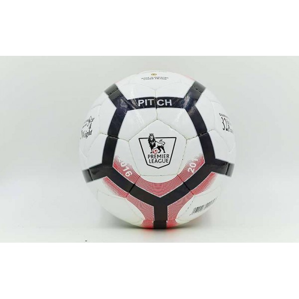 

Мяч футбольный PU ламин. PREMIER LEAGUE (№5, сшит вручную)