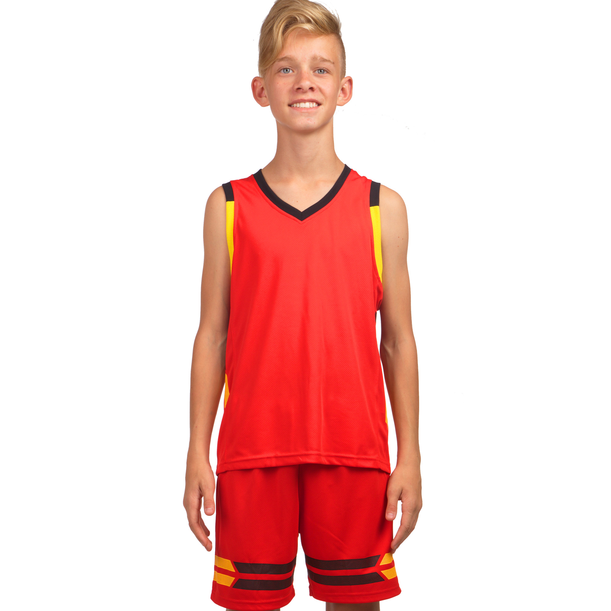 

Форма баскетбольная детская (красн.), Размер XXXS