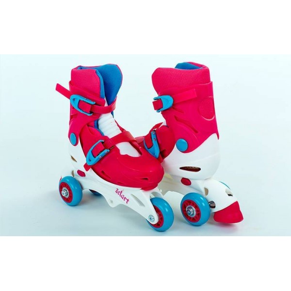 

Роликовые коньки раздвижные детские ZELART RC-2080, Размер 31-35
