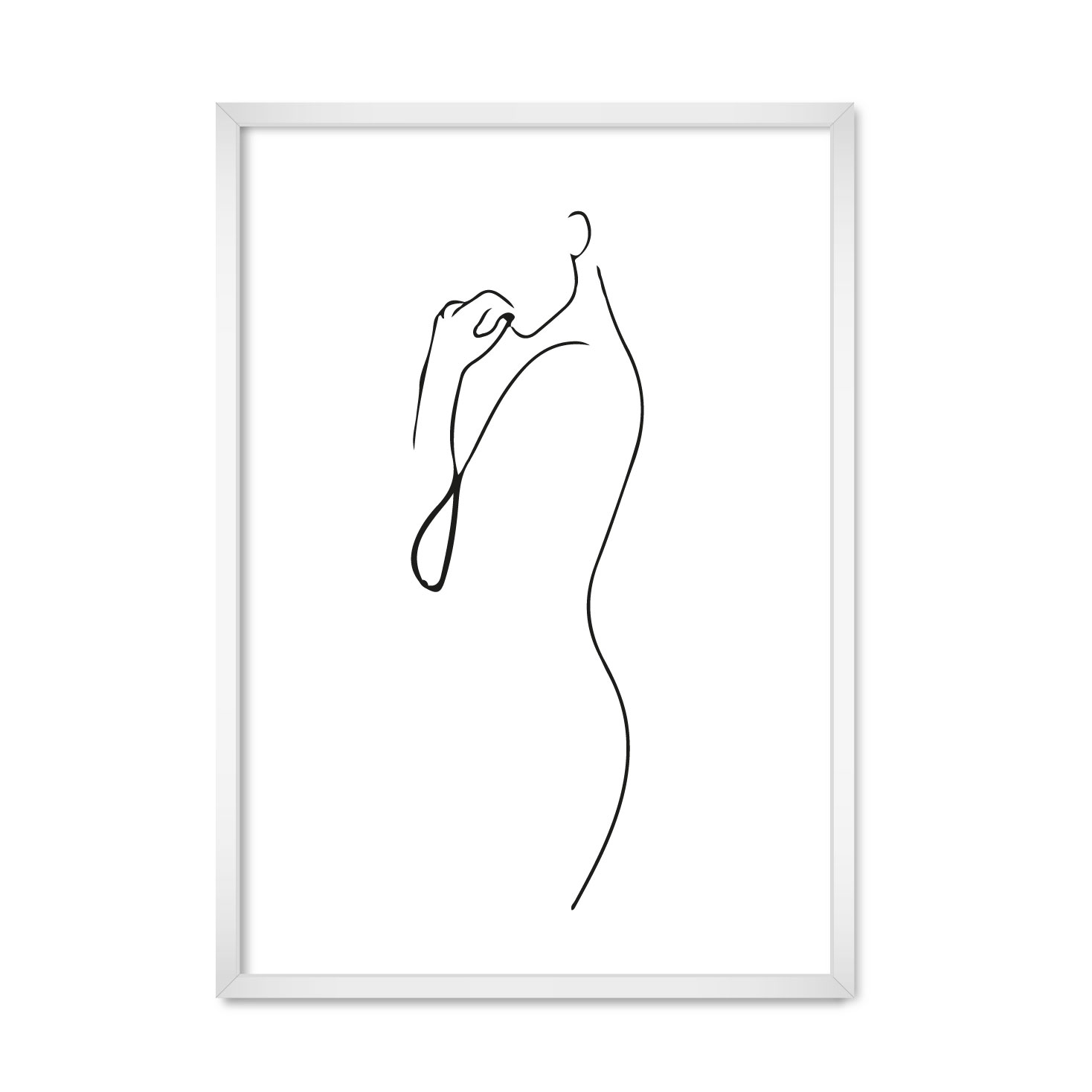 

Постер "Body" без стекла 596x840 мм в белой рамке