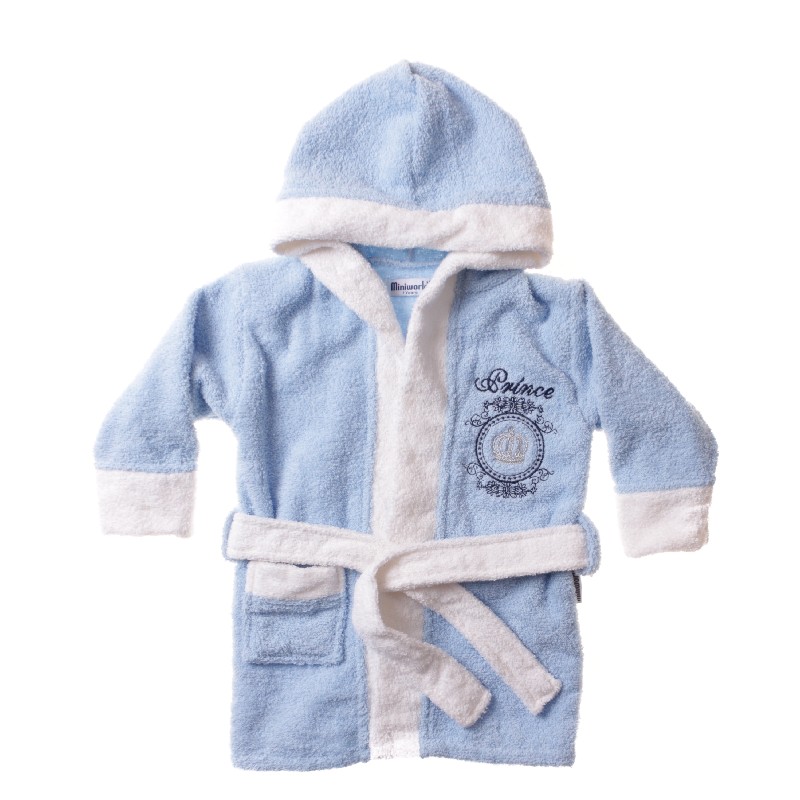 

Халат для мальчика MINIWORLD 15119 92 см голубой (366752)