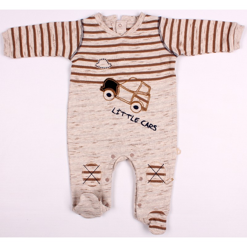 

Комбинезон для мальчика BIBABY 60215 68 см коричневый (418690)