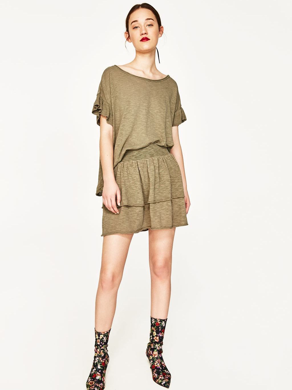 

Юбка Zara 01822002505 S Хаки