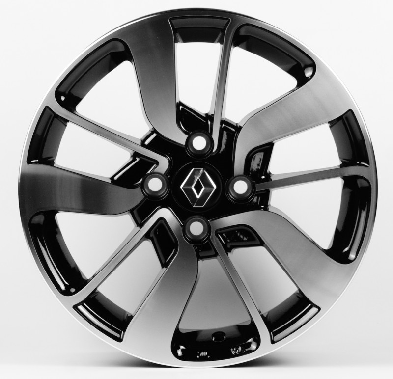 Литые диски Renault Sandero r15 symbol, clio WSWUA RN1036 GLOSS_BLACK ...