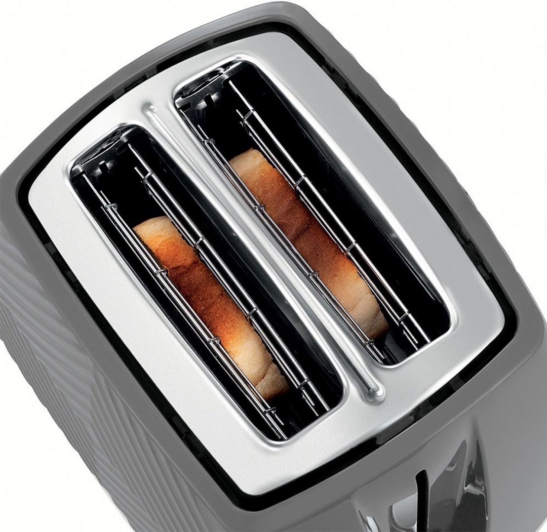 Тостер RUSSELL HOBBS Groove 2S Grey 26392-56 (AGD-TOS--0000058) — фото 6