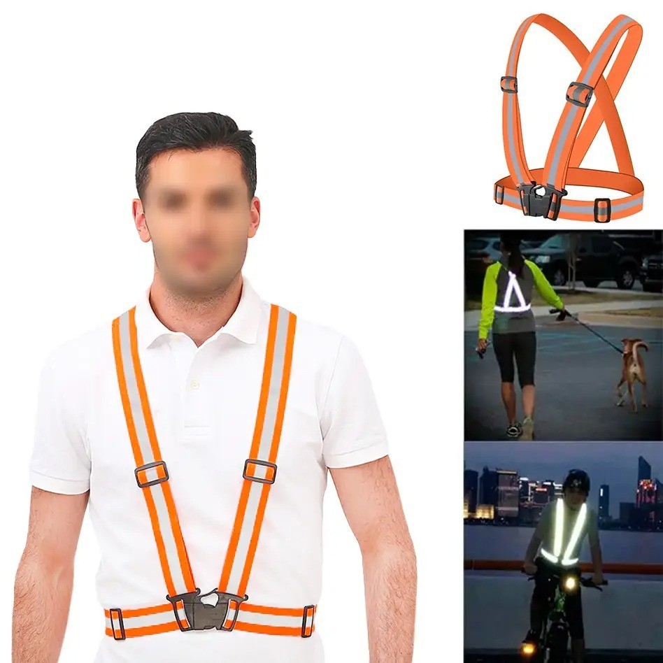Світловідбивний жилет сигнальний "Reflective Suspenders Belt ...