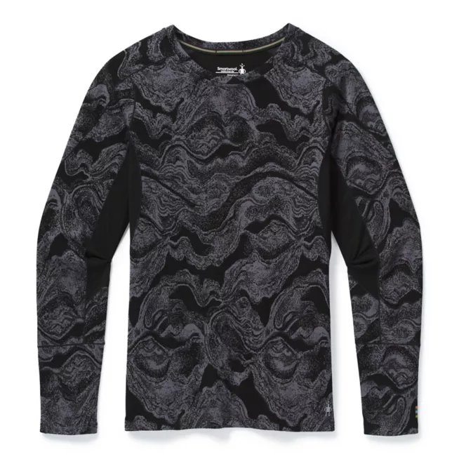 

Термокофта Smartwool Womens Merino Sport 250 Long Sleeve Crew  Черный-Серый, Термокофта Smartwool Womens Merino Sport 250 Long Sleeve Crew M Черный-Серый