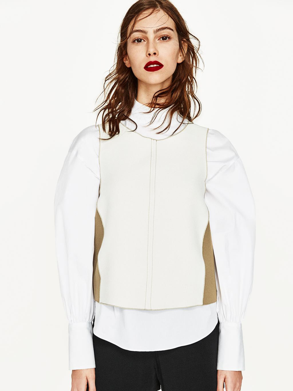 

Топ Zara 00387054712 S Молочный