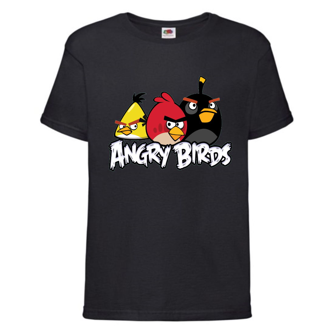 

Футболка детская Энгри Бердс (Angry Birds) черная (AB-red-chak&bomb-black) 116 см