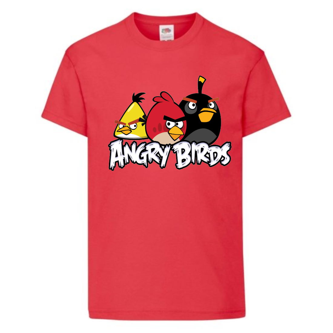 

Футболка детская Энгри Бердс (Angry Birds) красная (AB-red-chak&bomb-red) 164 см