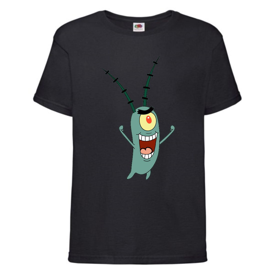 

Футболка детская Спанч Боб 15 (Sponge Bob) черная 116 см