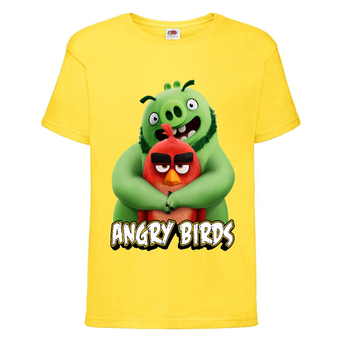 

Футболка детская Энгри Бердс (Angry Birds) желтая (AB-swin&red-yellow) 164 см