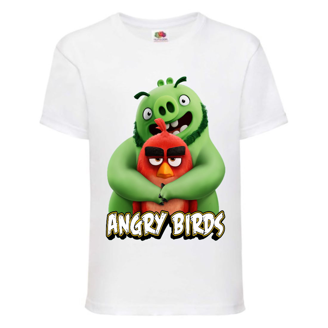 

Футболка детская Энгри Бердс (Angry Birds) белая (AB-swin&red-white) 140 см