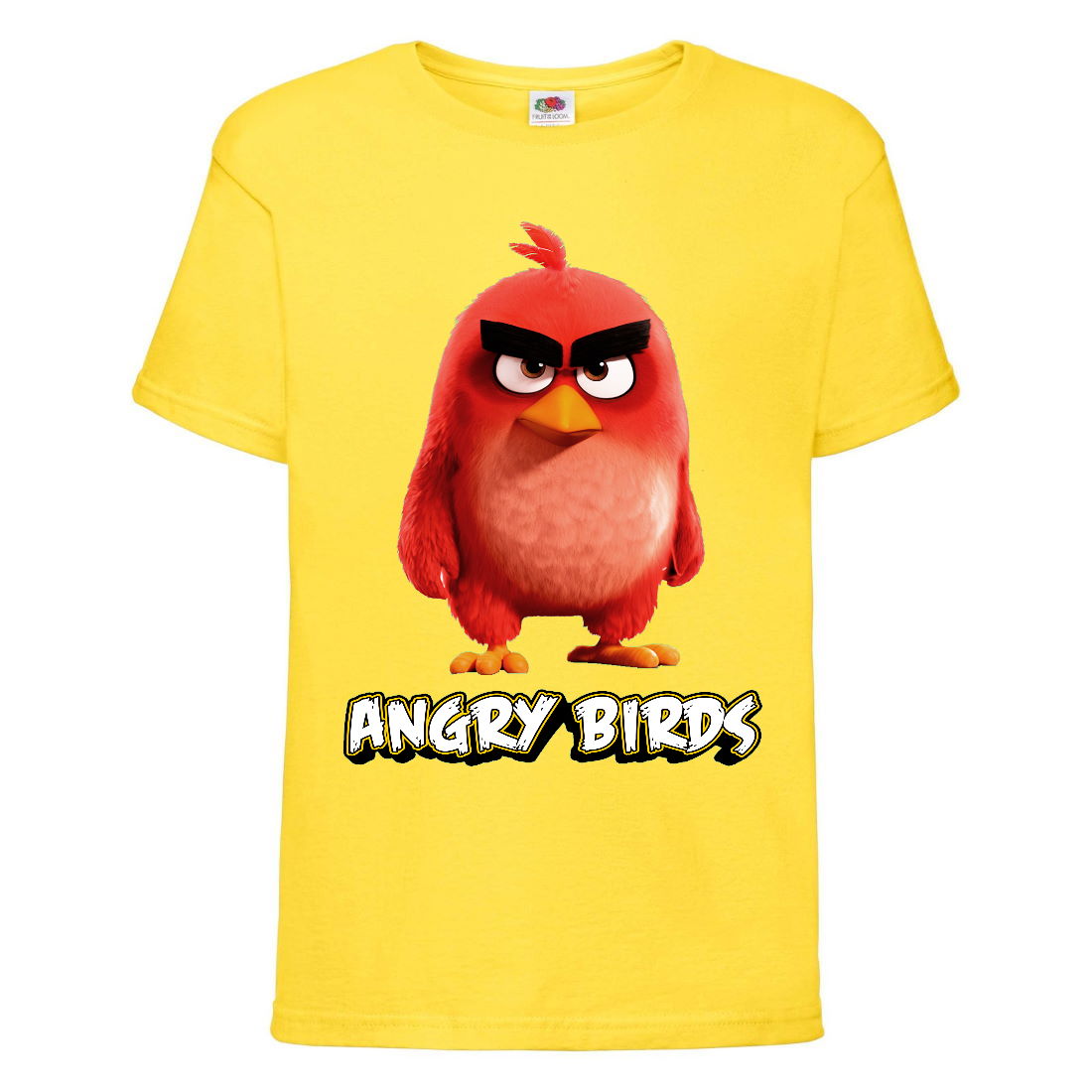 

Футболка детская Энгри Бердс (Angry Birds) желтая (AB-red-2-yellow) 116 см