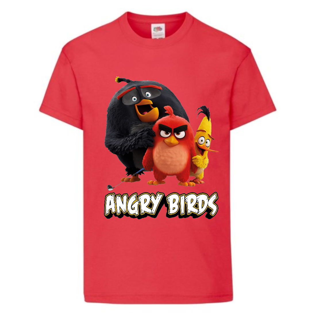 

Футболка детская Энгри Бердс (Angry Birds) красная (AB-red-chak&bomb-3-red) 104 см
