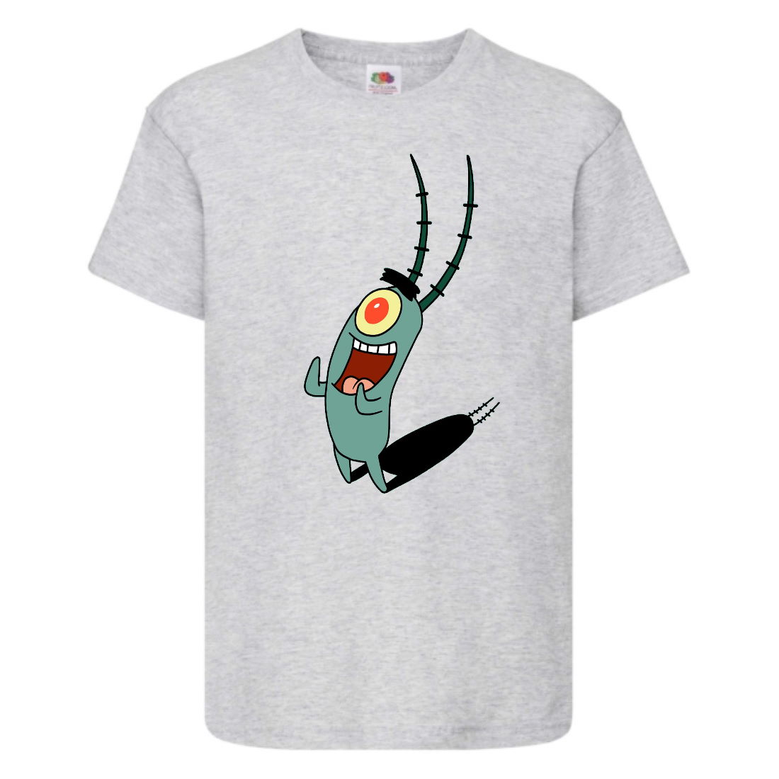 

Футболка детская Спанч Боб 17 (Sponge Bob) серая 128 см