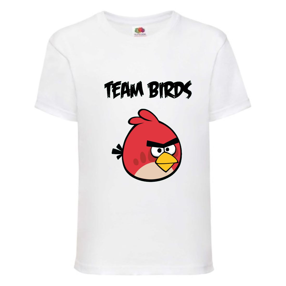 

Футболка детская Энгри Бердс (Angry Birds) белая (AB-red&tim-white) 128 см