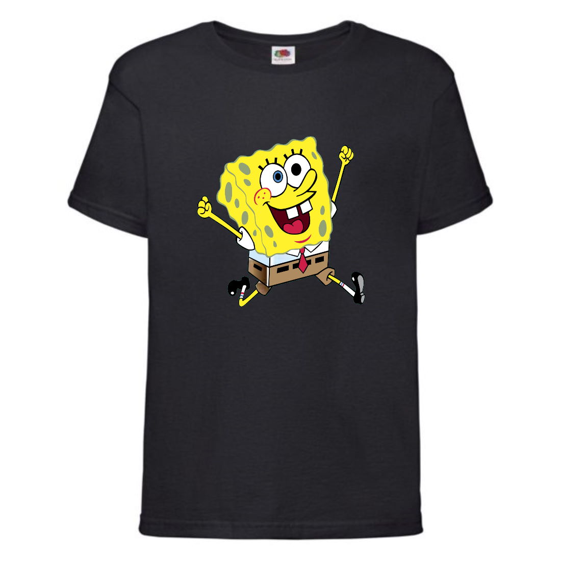 

Футболка детская Спанч Боб 12 (Sponge Bob) черная 116 см
