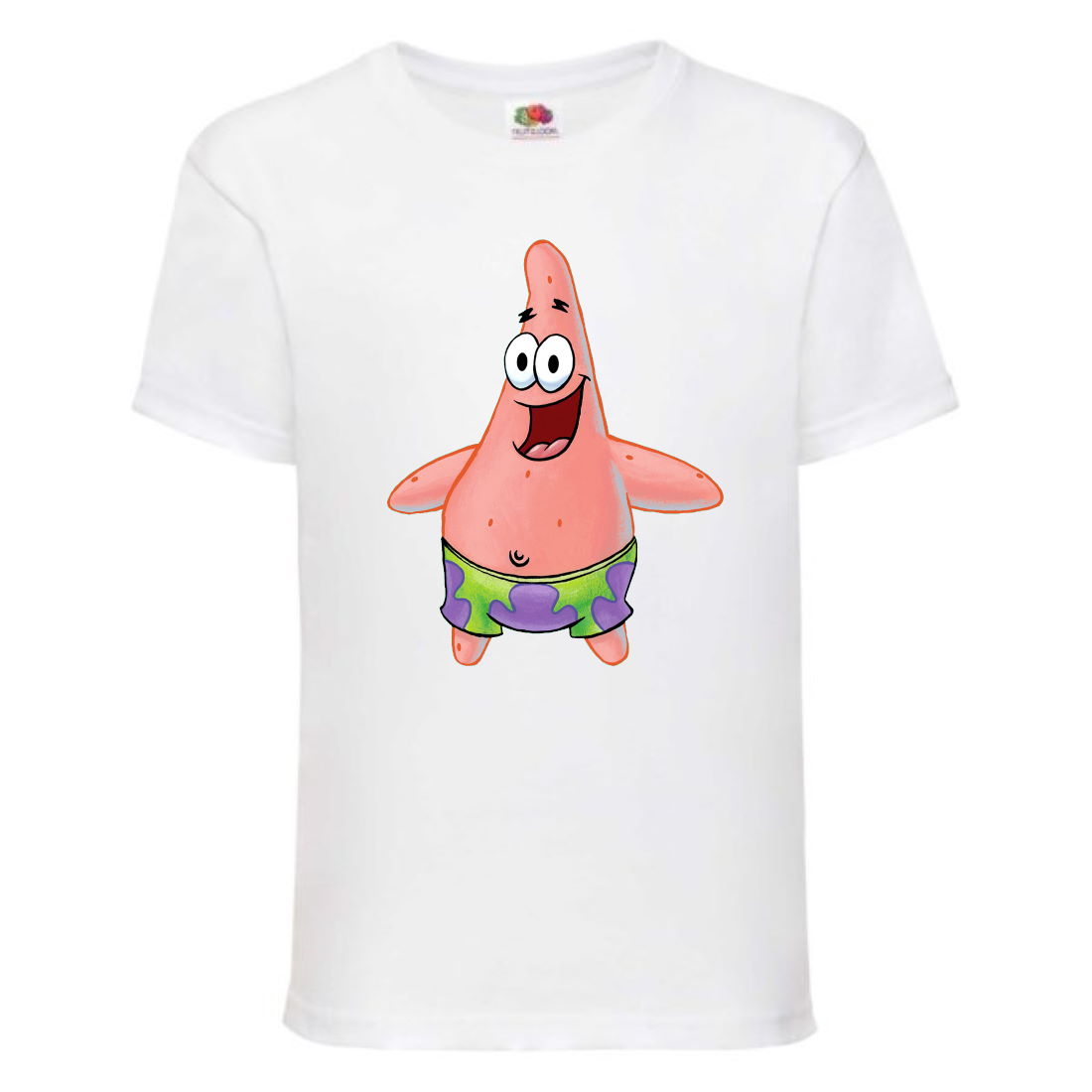 

Футболка детская Спанч Боб 21 (Sponge Bob) белая 104 см