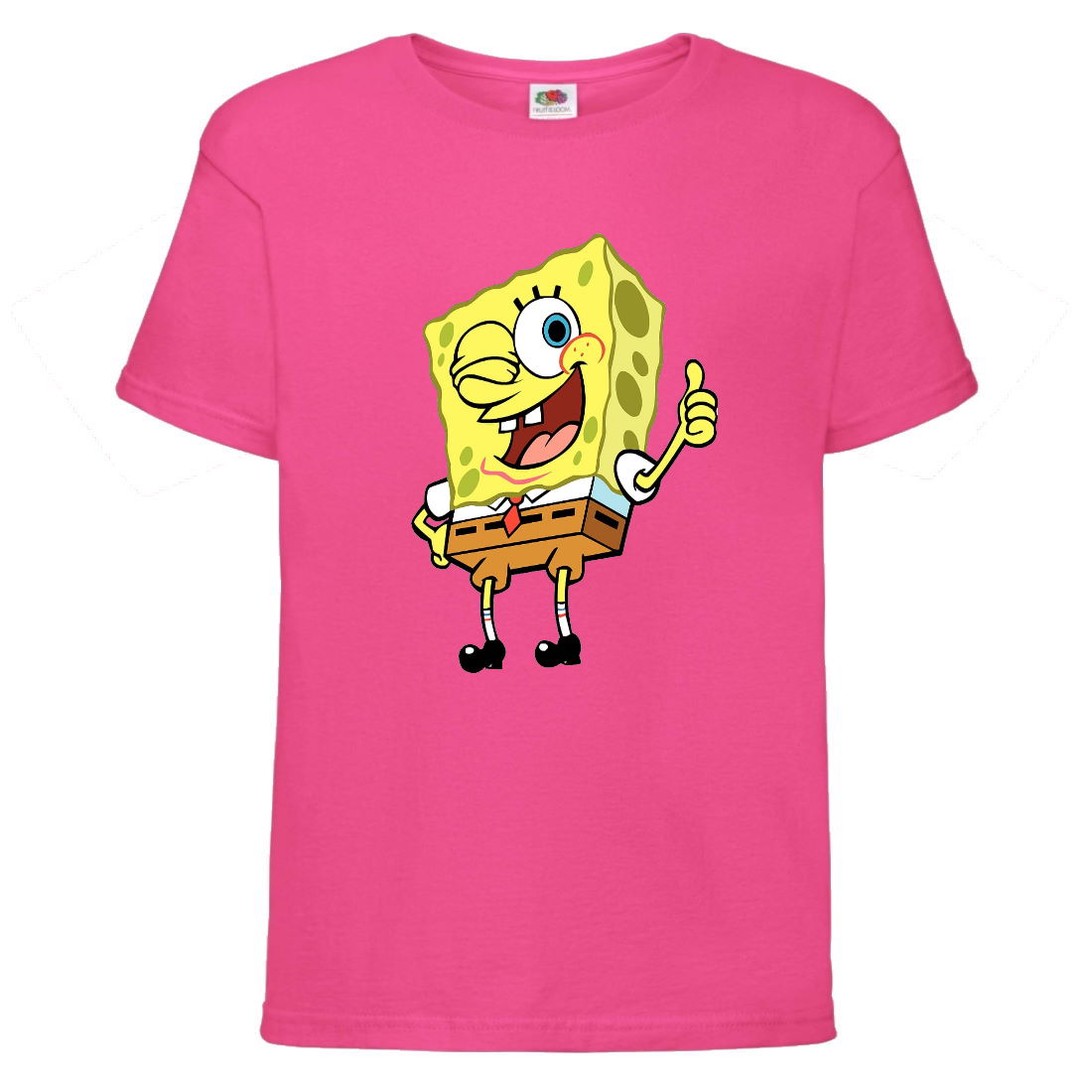 

Футболка детская Спанч Боб 2 (Sponge Bob) розовая 140 см