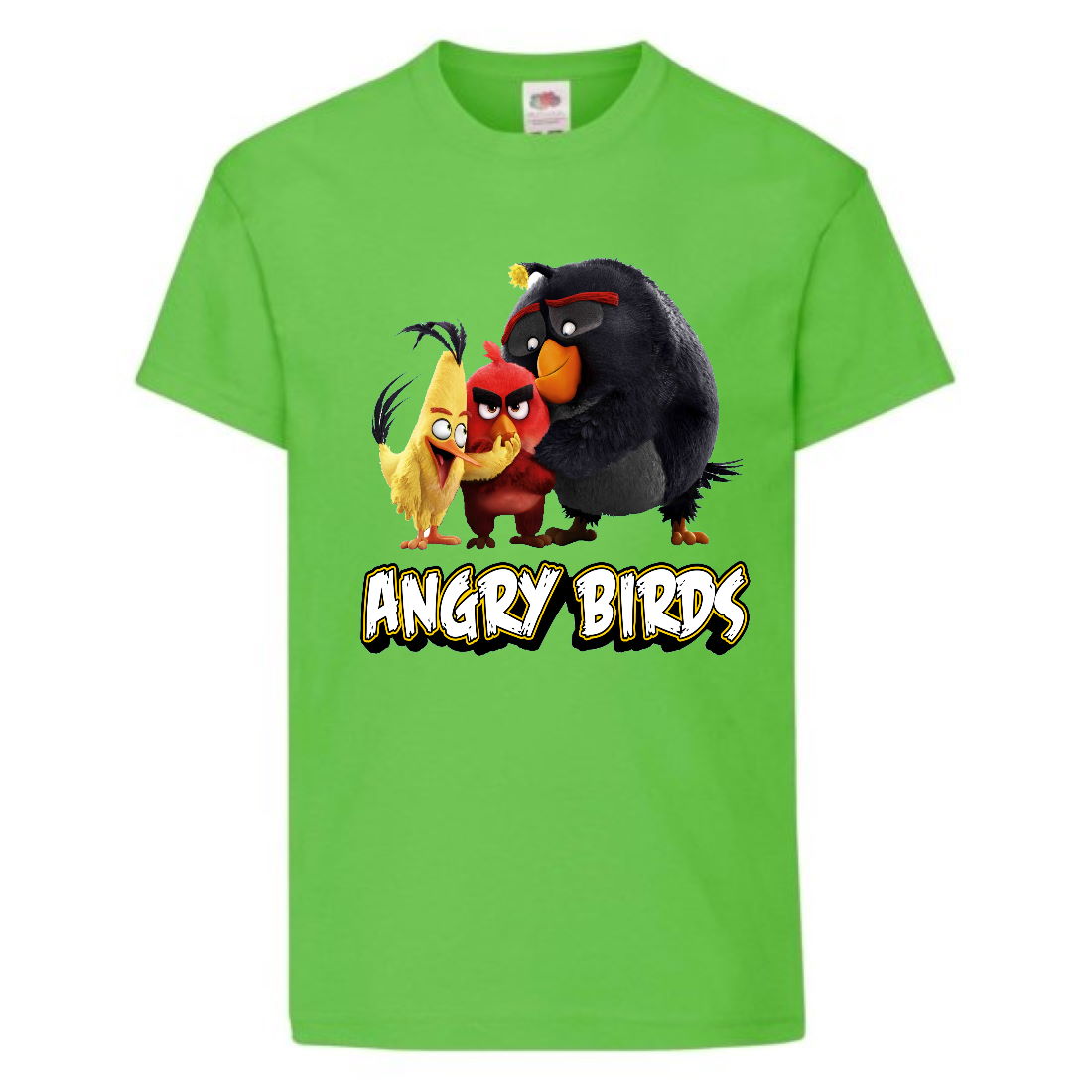 

Футболка детская Энгри Бердс (Angry Birds) светло-зеленая (AB-red-chak&bomb-2-green) 116 см