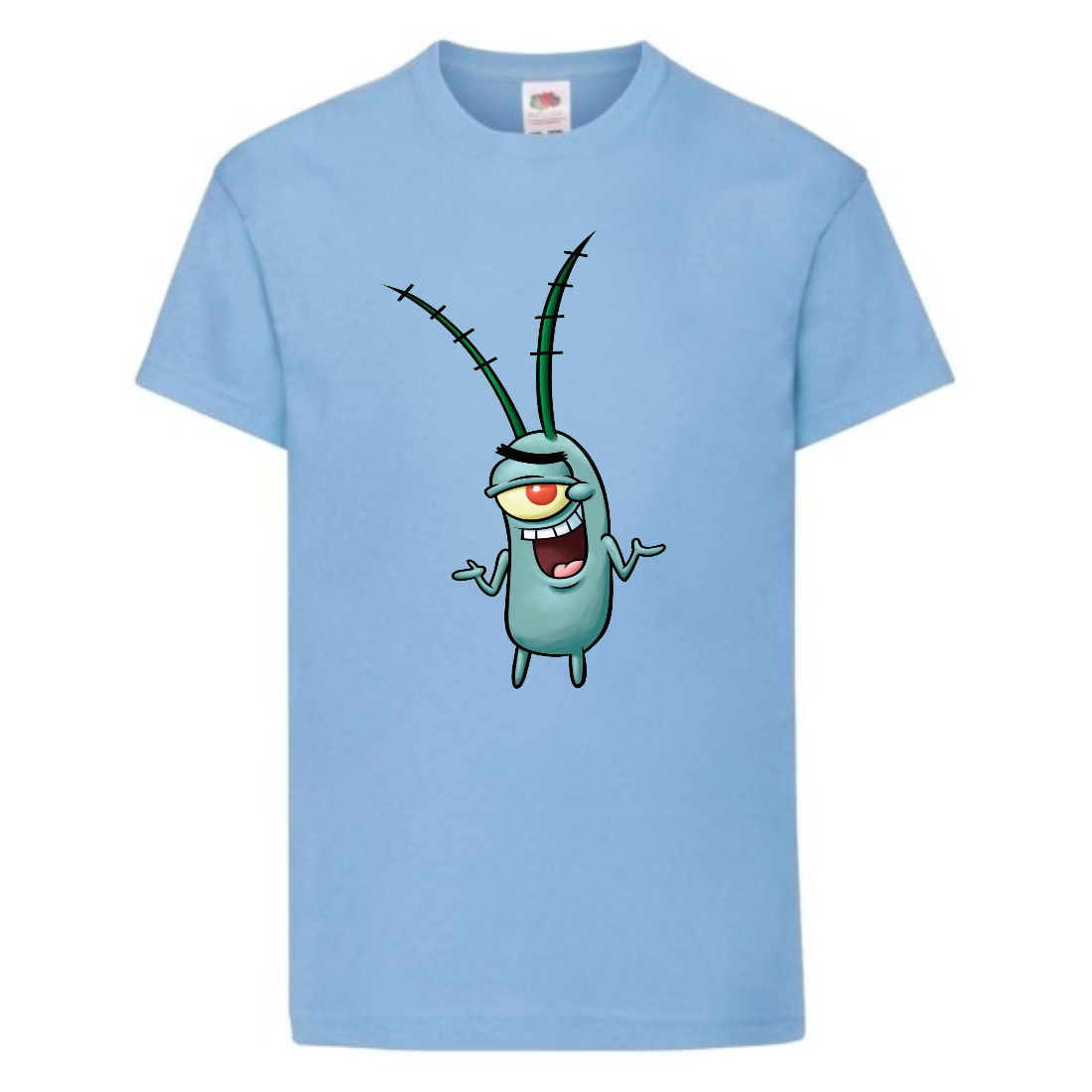 

Футболка детская Спанч Боб 14 (Sponge Bob) светло-голубая 152 см