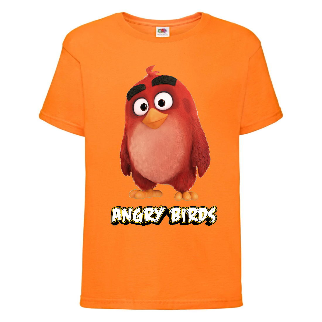 

Футболка детская Энгри Бердс (Angry Birds) оранжевая (AB-red-orange) 128 см