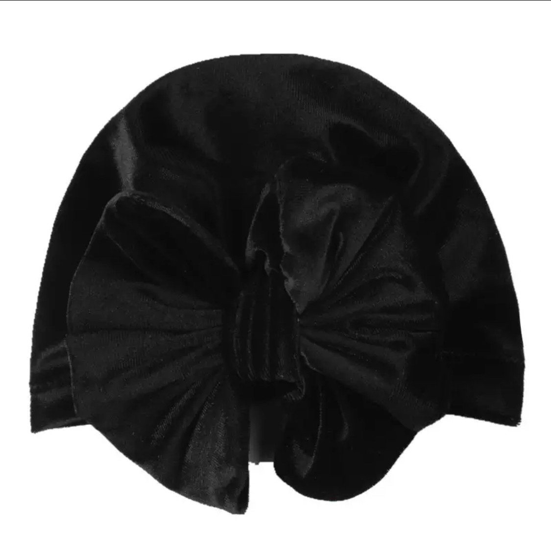 

Шапочка-чалма 0-12 мес (40-46 см) черная SN00113