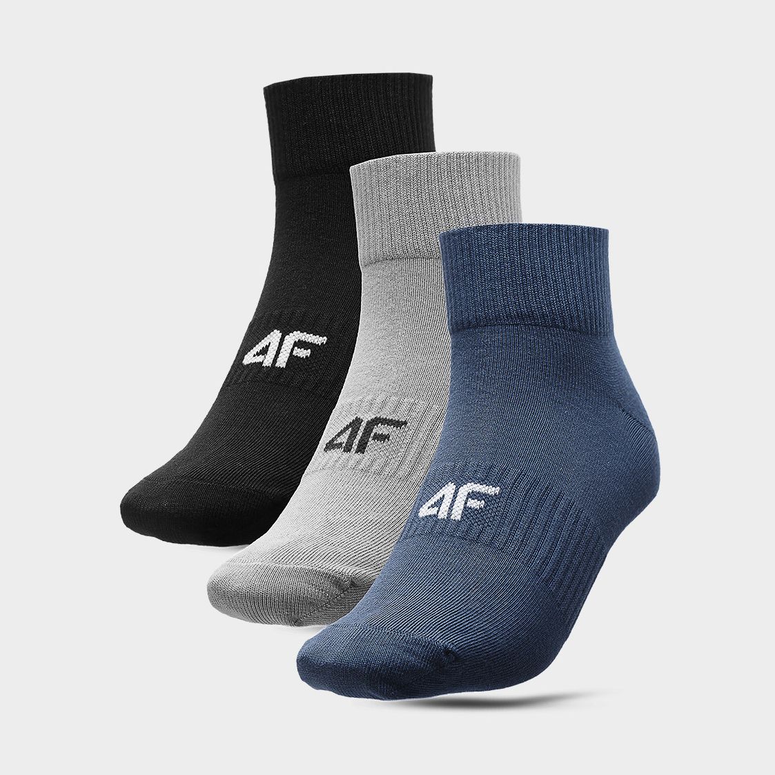 Набор носков 4F SOCKS CAS M150-92S коттон 43-46 3 пары Разноцветный ...