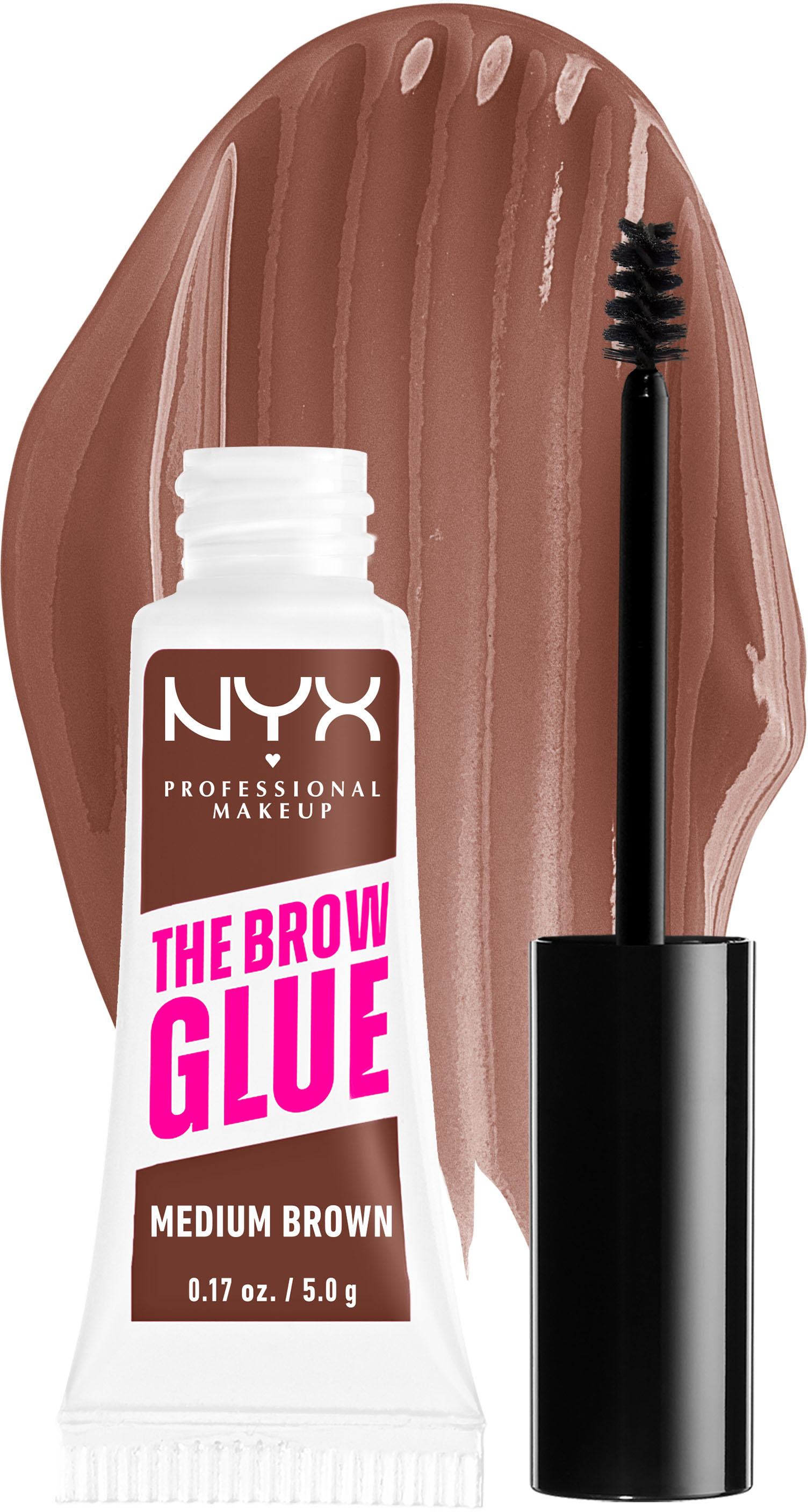 Стайлер для бровей NYX Professional Makeup Brow Glue 03 Warm Brown 5 г ...
