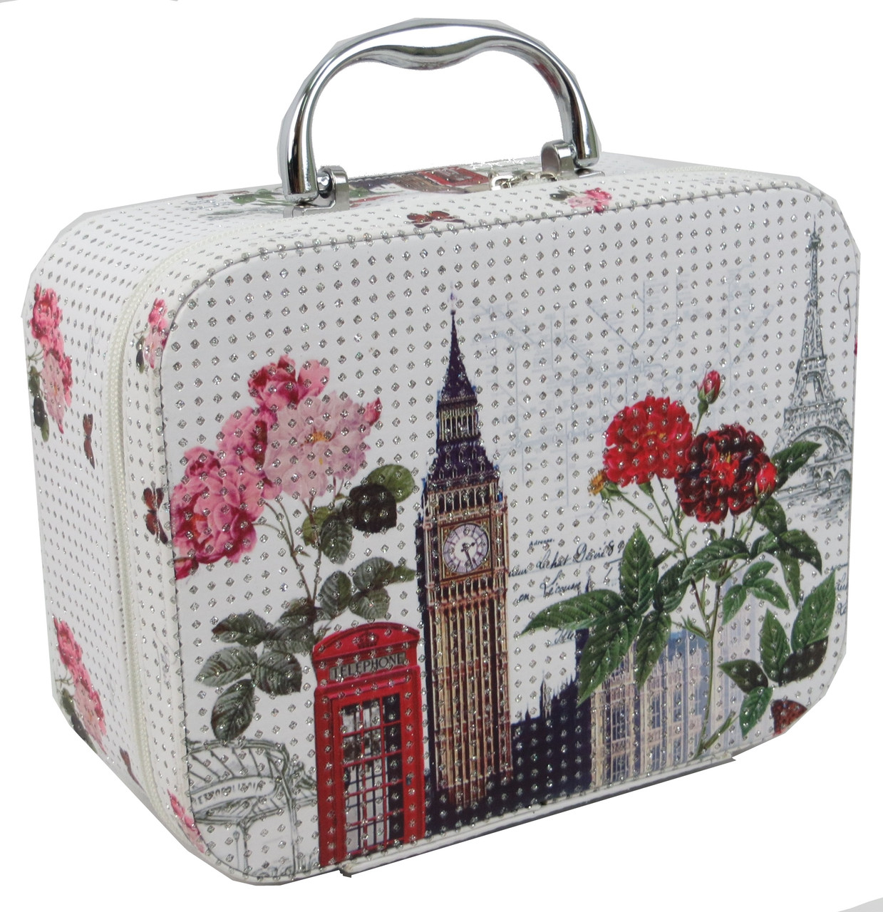 

Бьюти-кейс Loren London-Paris YHSD042501-1 белый